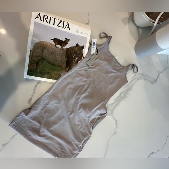 NWT Babaton Retreat Cami Dress in Ashen - Picture 2 of 10